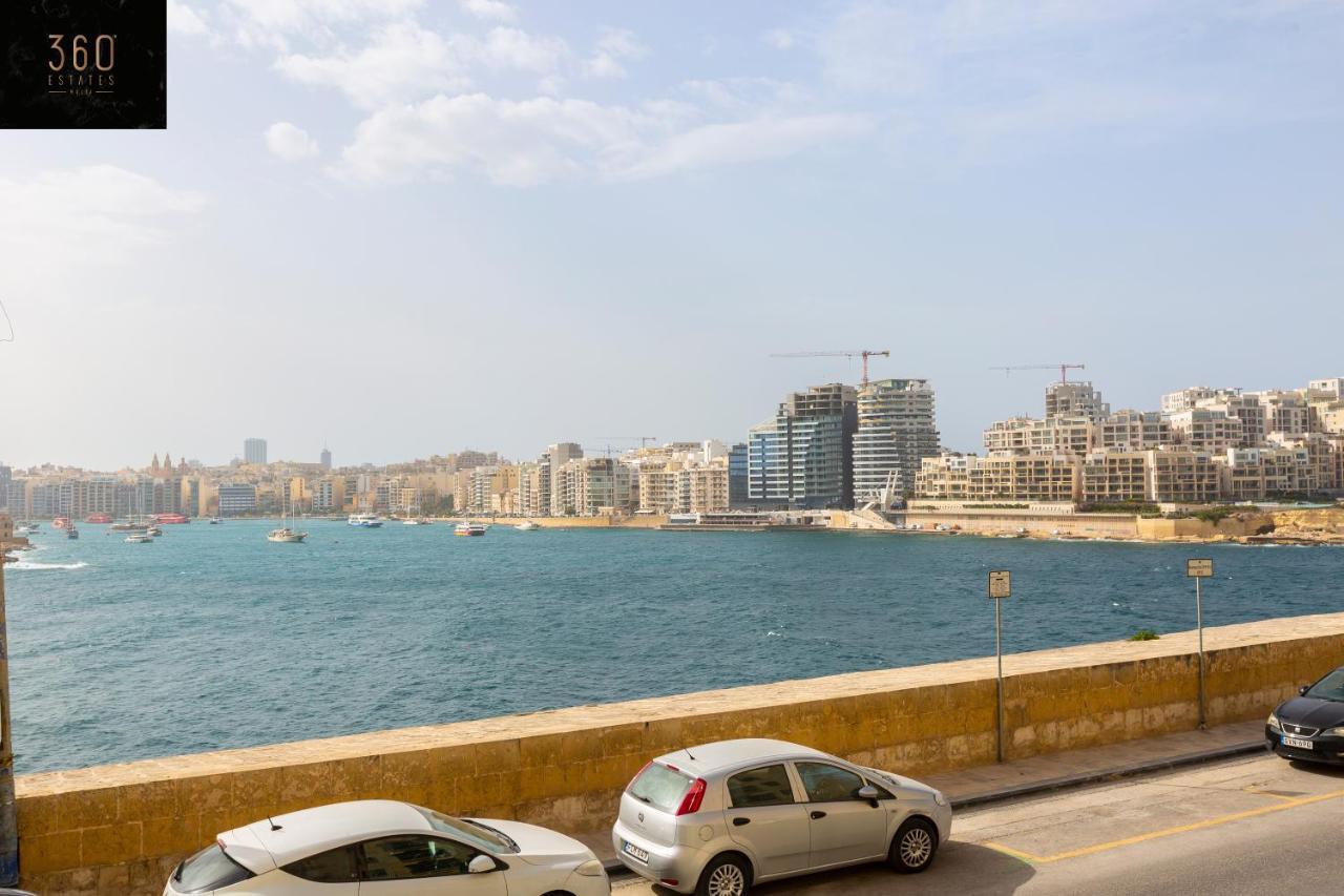 Seafront - Top Location, Top Floor With Wifi & Ac By 360 Estates Valletta Dış mekan fotoğraf