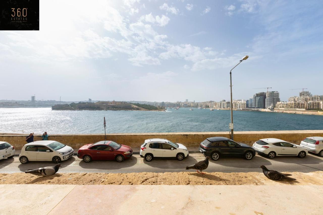 Seafront - Top Location, Top Floor With Wifi & Ac By 360 Estates Valletta Dış mekan fotoğraf